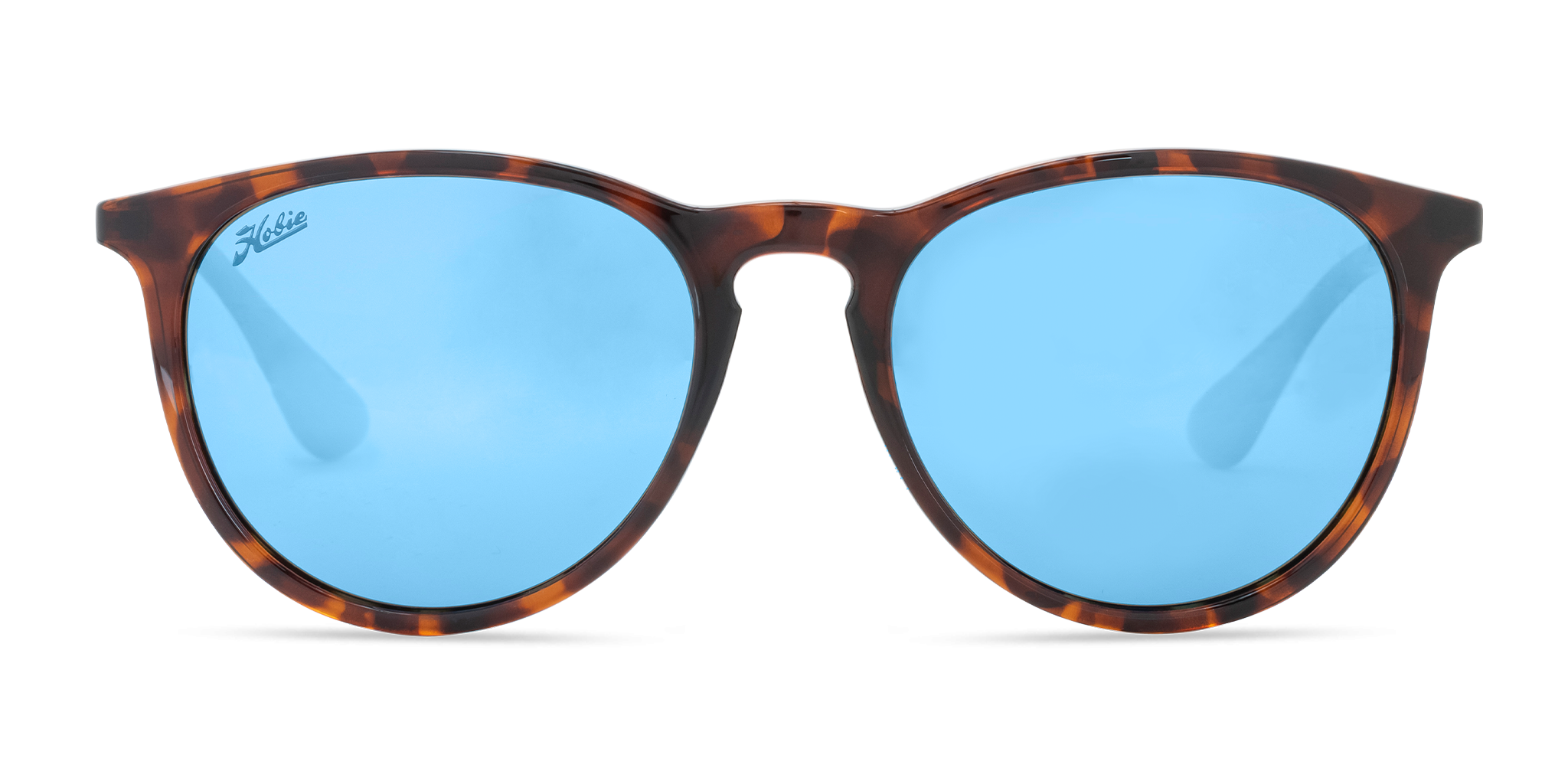 Hobie Sunglasses mod. Maywood Tortoise Brown Round Polarized Keyhole Gold + Case Tortoise Keyhole Bridge Retro-Vintage Round Polarized  main image 4