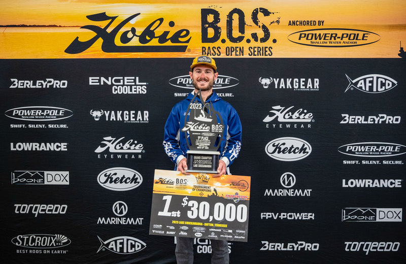 Hobie Eyewear Athlete Brady Storrs Wins 2023 Hobie Bass Open Series Tournament of Champions