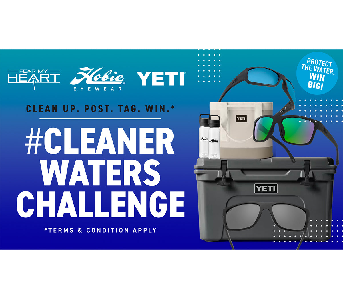 Hobie 2026 Cleaner Waters Challenge Instruction Card