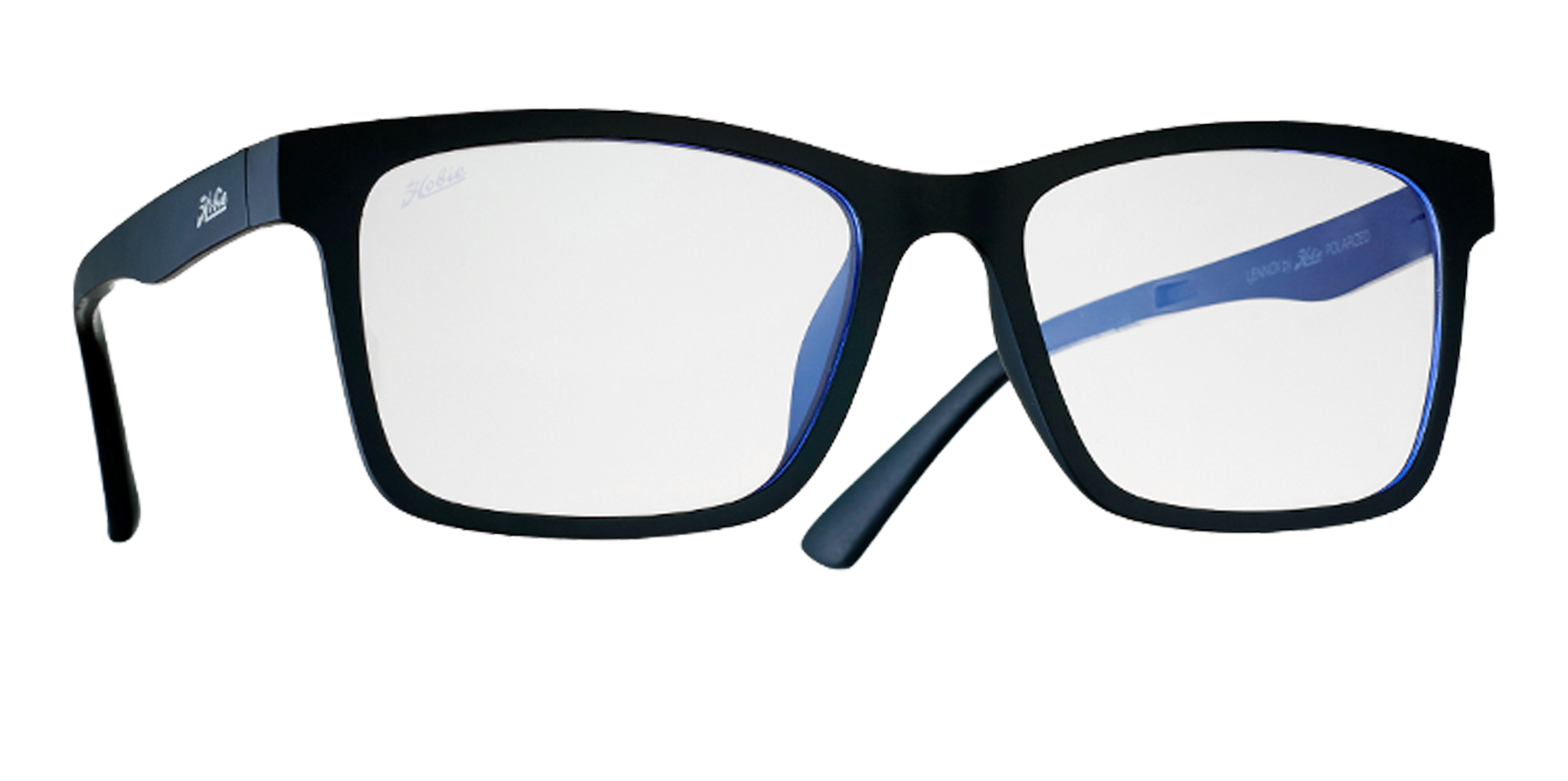 Hobie Lennox Satin Black & Blue Polarized Prescription Sunglasses
