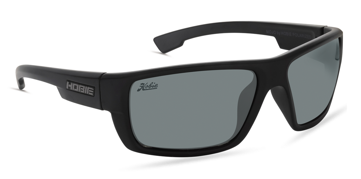 Hobie Mojo Float Polarized Sunglasses - Satin Black/Grey